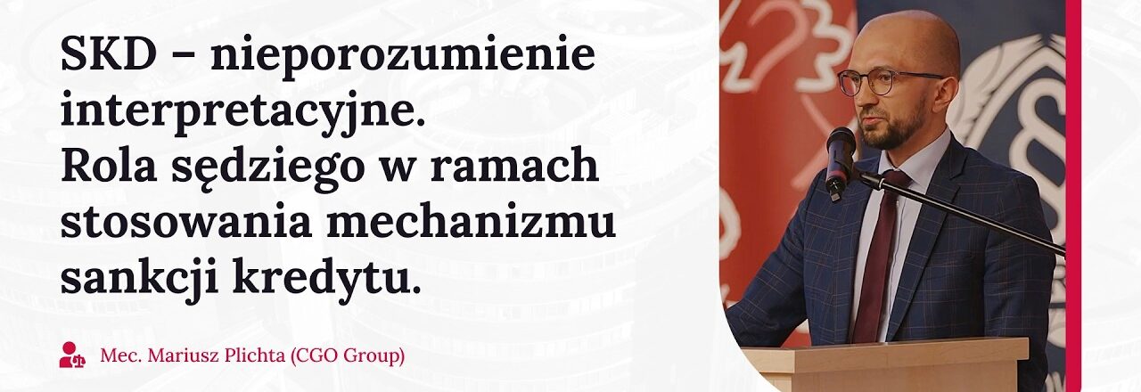 Nasi prawnicy na konferencji poświęconej sankcji kredytu darmowego