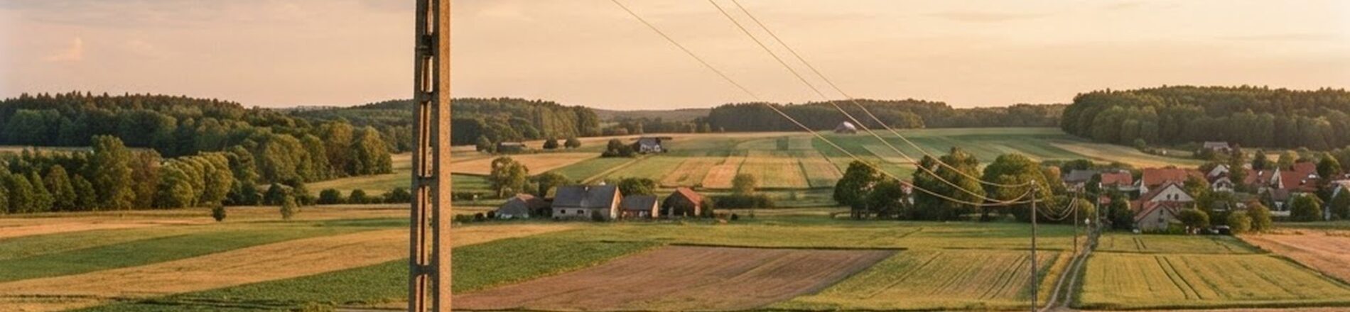 Słup PGE na działce: kto odpowiada, skąd luki w dokumentach i ile można uzyskać